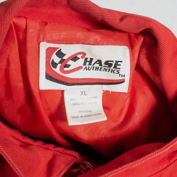 Y2K NASCAR Racing Jacket Chase Authentic Dale Earnhardt Jr Nextel Budweiser XL - Picture 10 of 14